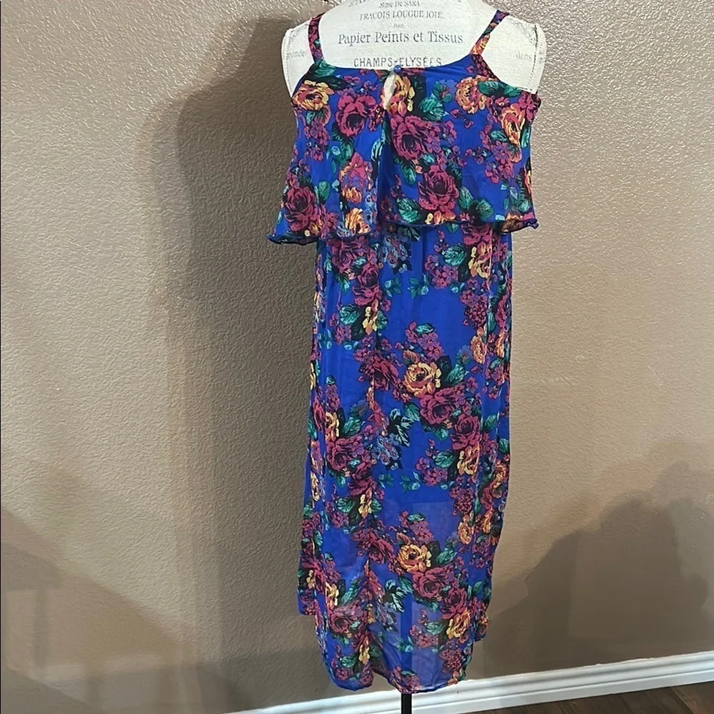 Floral Off-Shoulder Dress   BBB1